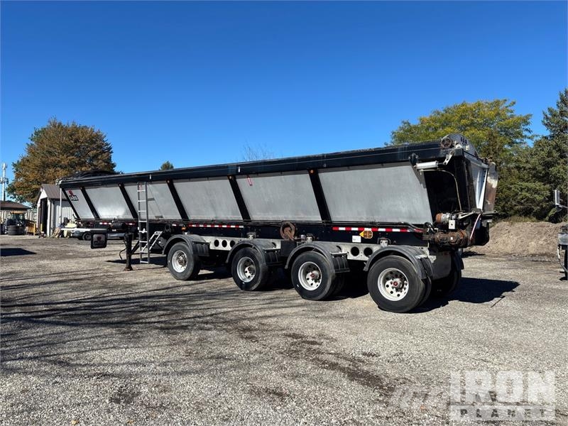 ABS 48 ft Quad/A Live Bottom Trailer Tovorne pohodne polprikolice