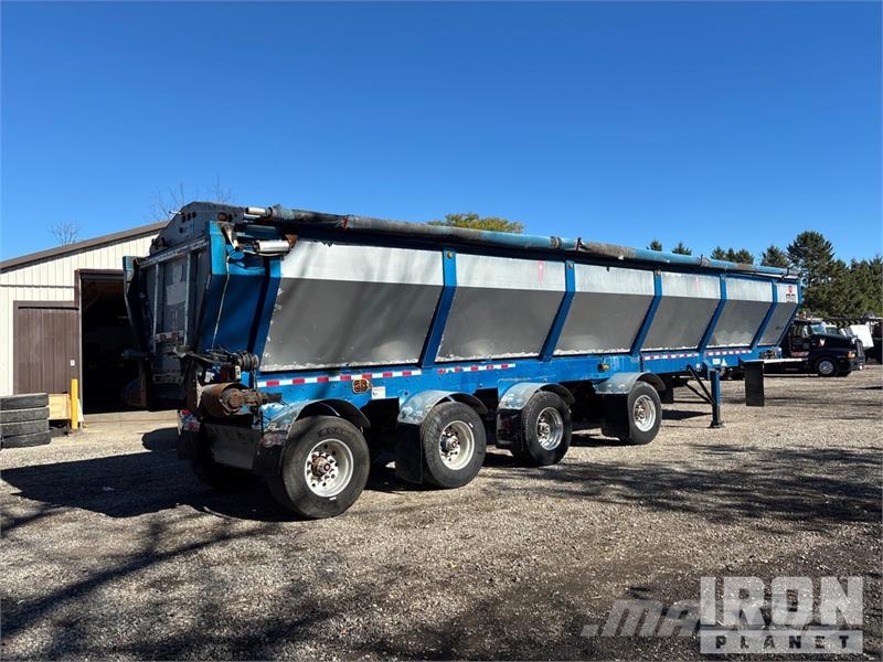 ABS 48 ft Quad/A Live Bottom Trailer Walking floor semi-trailers