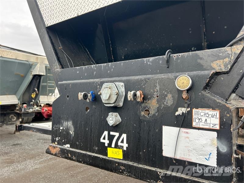 ABS Remorques Inc 34 ft T/A Live Bottom Trailer Ημιρυμούλκες με κινούμενο δάπεδο