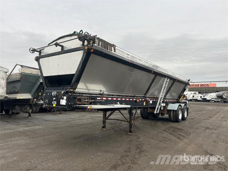 ABS Remorques Inc 34 ft T/A Live Bottom Trailer Ημιρυμούλκες με κινούμενο δάπεδο