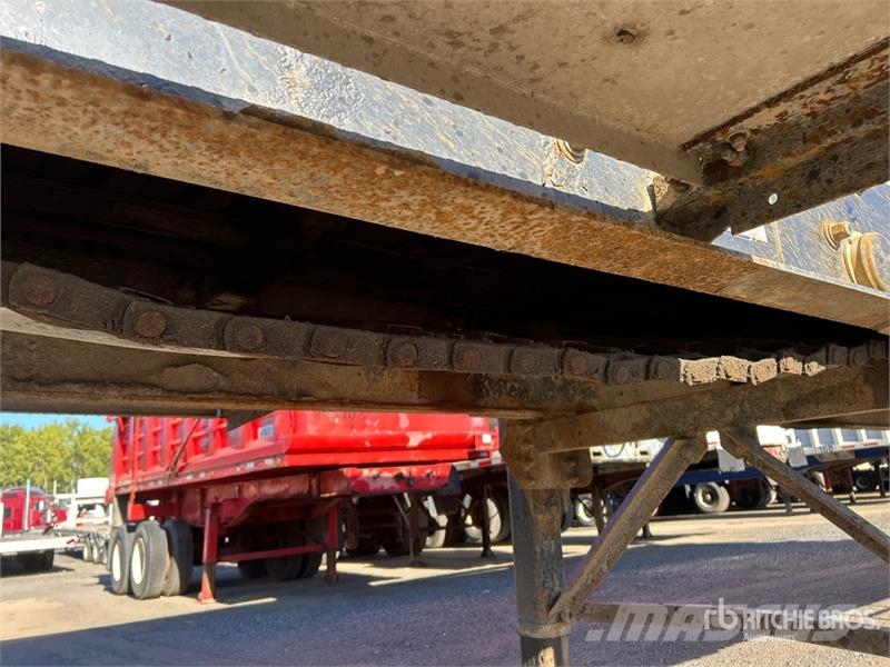 ABS Remorques Inc 34 ft T/A Live Bottom Trailer Semirimorchi con piano mobile