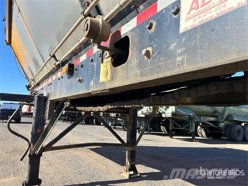 ABS Remorques Inc 34 ft T/A Live Bottom Trailer Semirimorchi con piano mobile