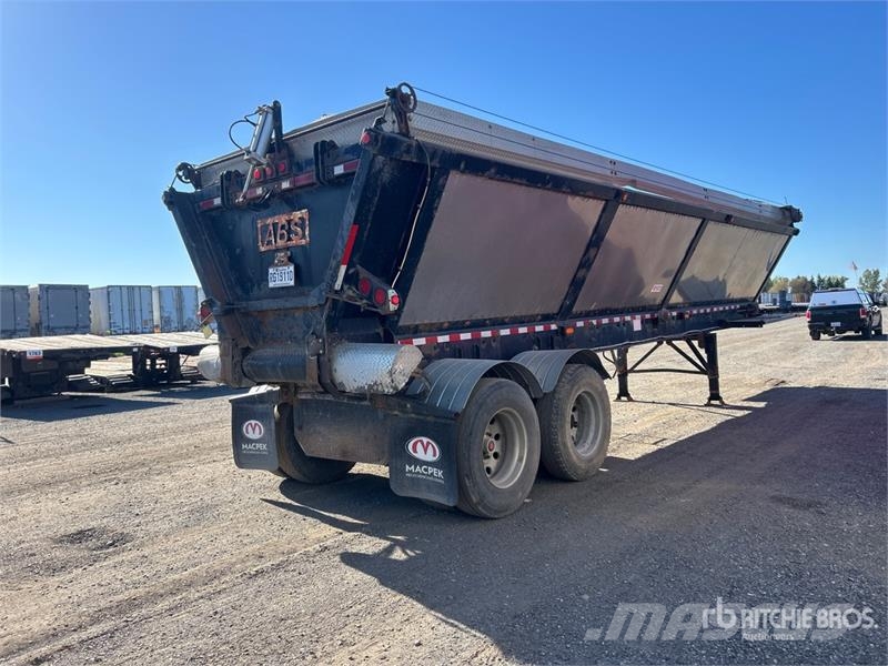 ABS Remorques Inc 34 ft T/A Live Bottom Trailer Semirimorchi con piano mobile