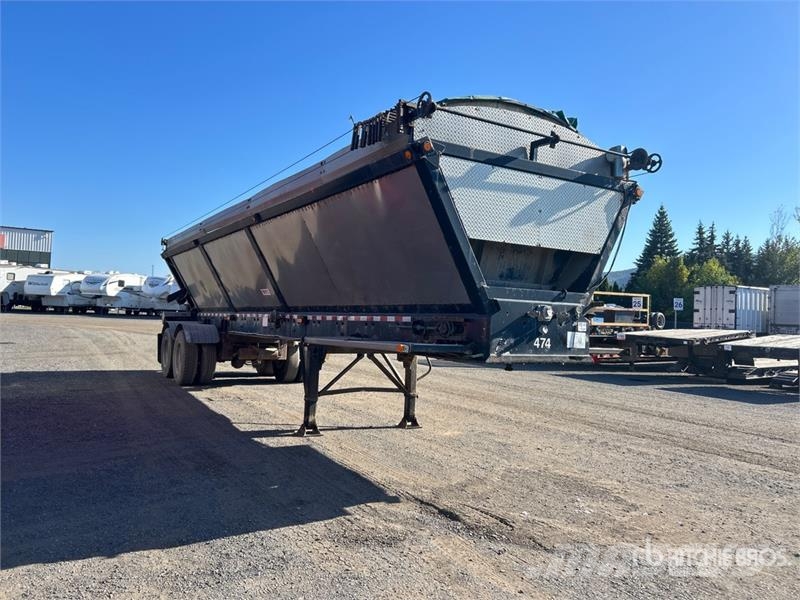 ABS Remorques Inc 34 ft T/A Live Bottom Trailer Semirimorchi con piano mobile