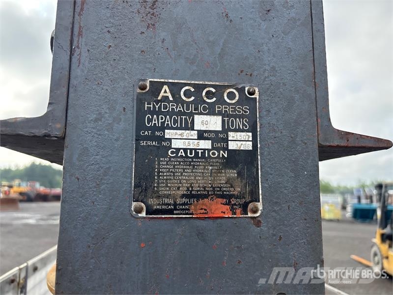 Acco Press 8Ton Shop Press Muud osad