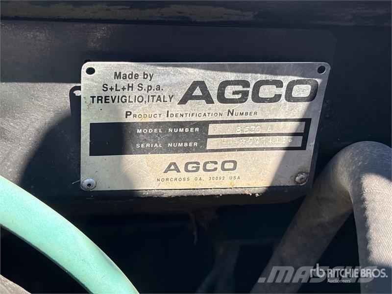 Agco Allis 8630 4WD Tractor (Inoperable) الجرارات