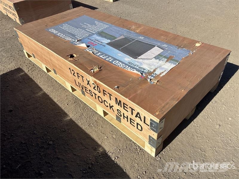 AGR-LS1220 20 ft x 12 ft Metal Livestock Shelter ( Egyéb állattenyésztés gépei és tartozékok
