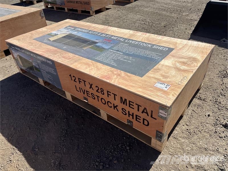 AGR-LS1220 20 ft x 12 ft Metal Livestock Shelter ( Egyéb állattenyésztés gépei és tartozékok