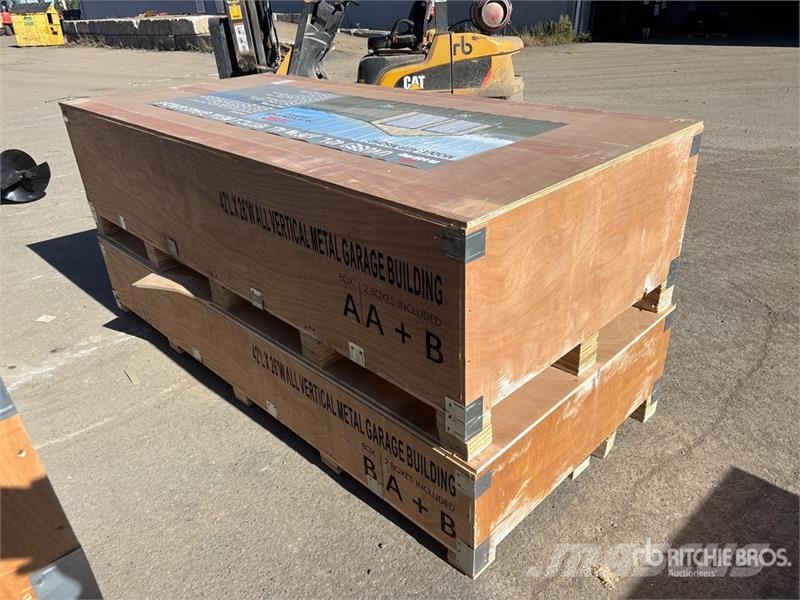  AGR-MS2642 26 ft x 42 ft Metal Garage Storage Buil Stålrammmer