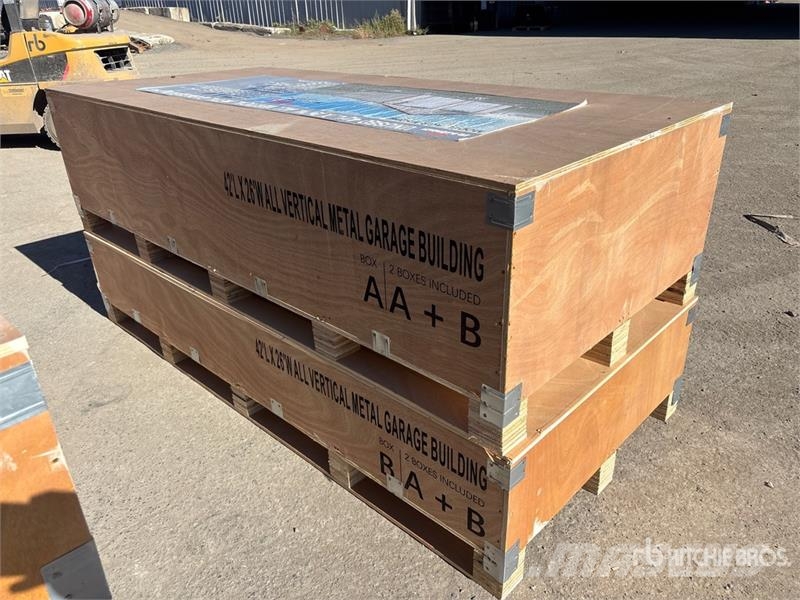  AGR-MS2642 26 ft x 42 ft Metal Garage Storage Buil Stålrammmer