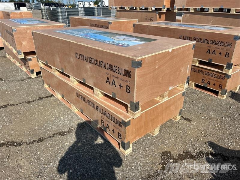 AGR-MS2642 42 ft x 26 ft All Vertical Metal Garage Ostale prikolice