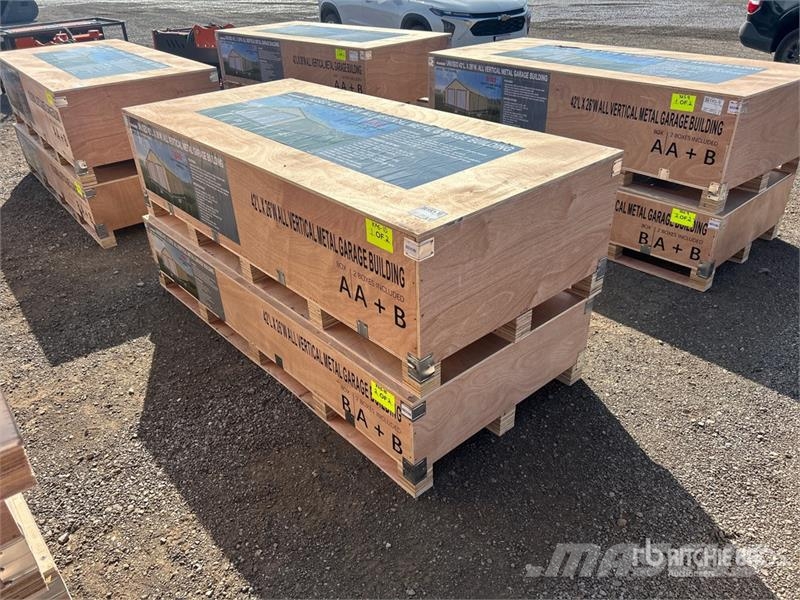 AGR-MS2642 42 ft x 26 ft All Vertical Metal Garage Ostale prikolice