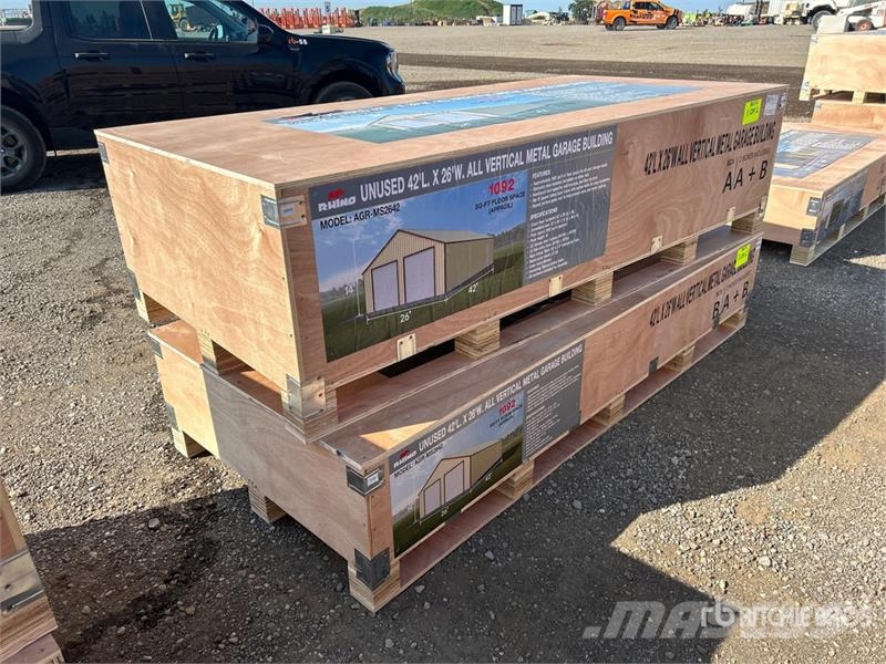AGR-MS2642 42 ft x 26 ft All Vertical Metal Garage Ostale prikolice