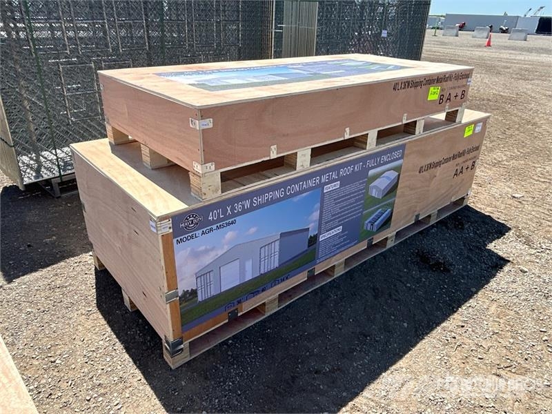 AGR MS3640 40 ft x 36 ft Shipping Container Metal Drugi deli