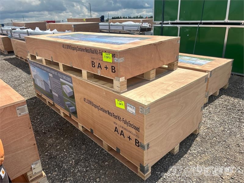 AGR MS3640 Shipping Container Metal Roof Kit (Unus Drugi deli
