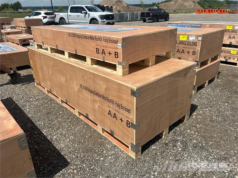 AGR MS3640 Shipping Container Metal Roof Kit (Unus Drugi deli