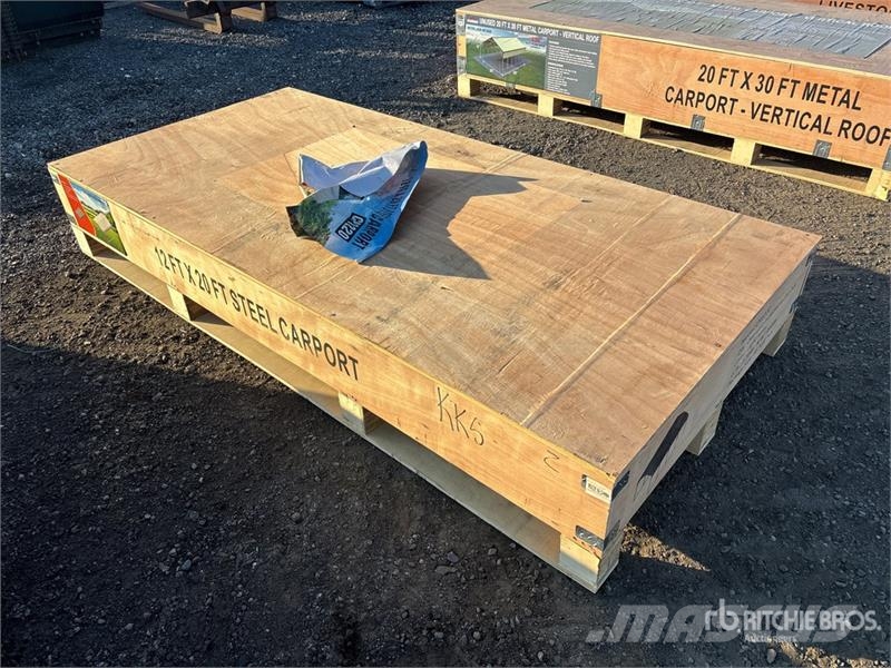  Agriquip CP1220 12 ft x 20 ft Carport (Unused) Teräsrunkorakennukset