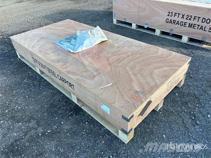  Agriquip CP1220 12 ft x 20 ft Carport (Unused) Teräsrunkorakennukset