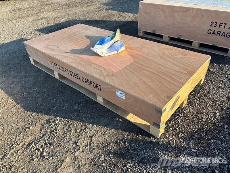  Agriquip CP1220 12 ft x 20 ft Carport (Unused) Teräsrunkorakennukset