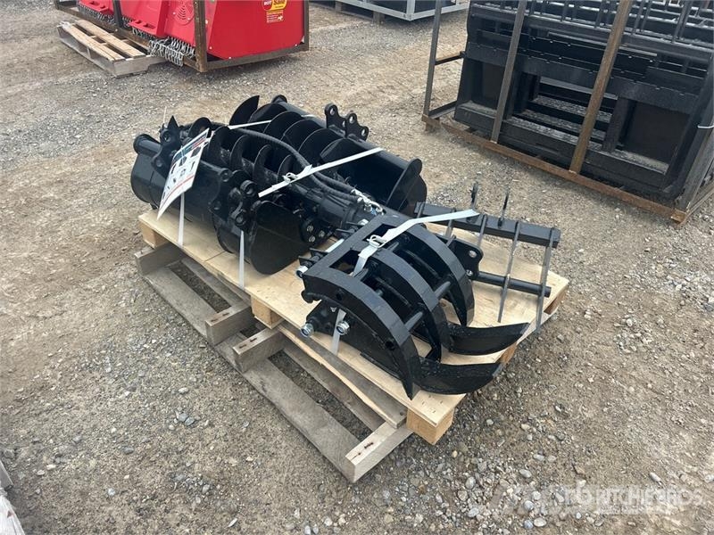 AGT 12EX-ATA 12 in (9) Mini Excavator Attachments (Unu Andre komponenter