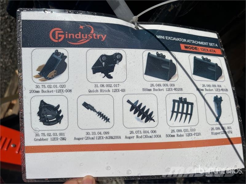 AGT 12EX-ATA 12 in Mini Excavator Attachments (Unused) مكونات أخرى