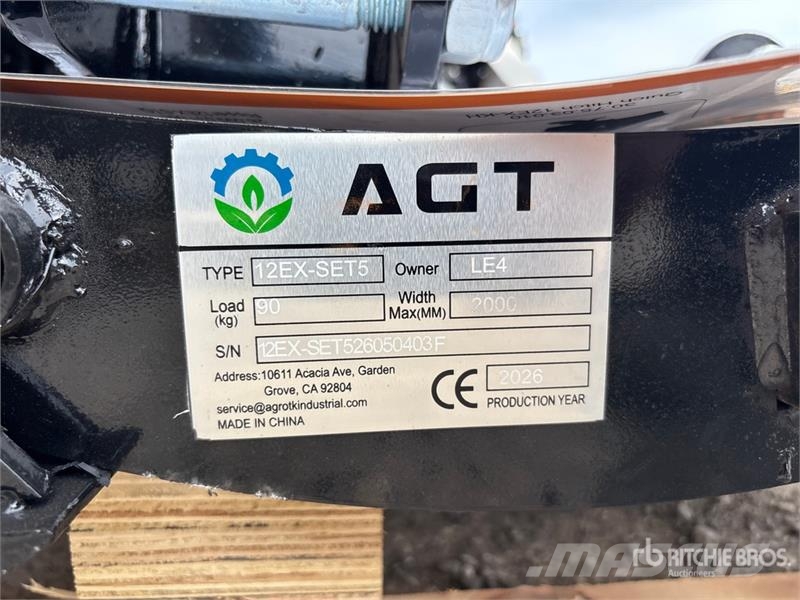 AGT 12EX-SET5 Mini Excavator Attachments (Unused) その他部品