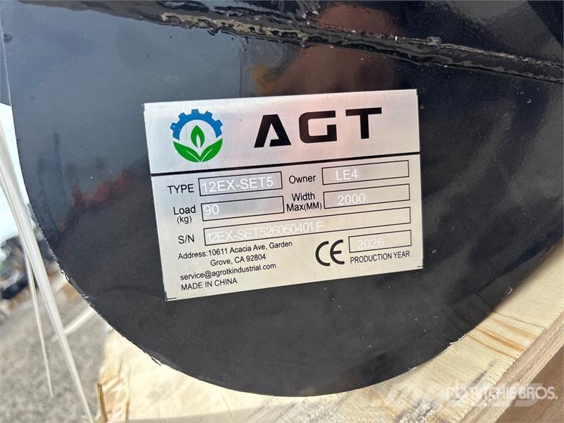 AGT 12EX-SET5 Mini Excavator Attachments (Unused) その他部品