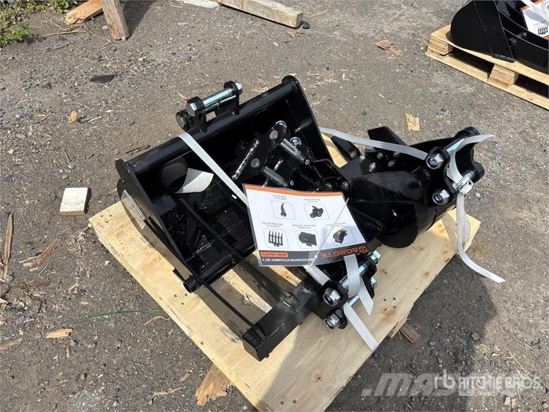 AGT 12EX-SET5 Mini Excavator Attachments (Unused) Muut