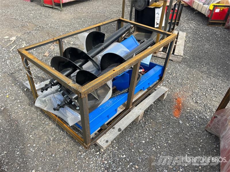 AGT 14 in 12 and 6 in Skid Steer Auger (Unused) مثاقيب