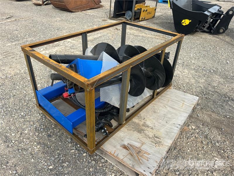 AGT 14 in 12 and 6 in Skid Steer Auger (Unused) مثاقيب