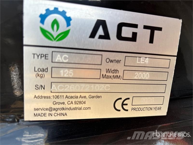 AGT AC 40 gal Air Compressor (Unused) مكابس