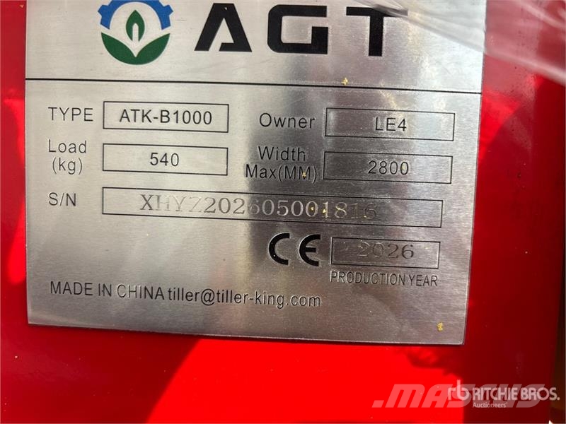 AGT ATK-B1000 2 Post 10000 lb Vehicle Lift (Unused) Construction - Others