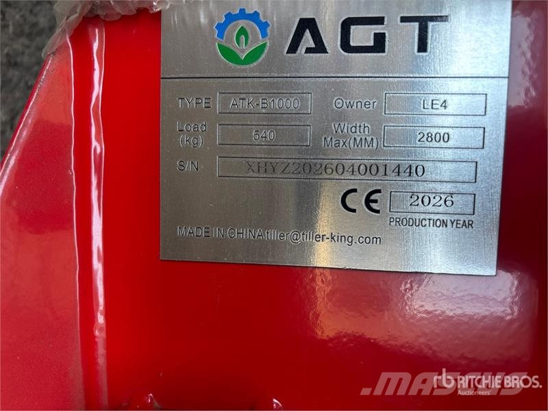 AGT ATK-B1000 2 Post 10000 lb Vehicle Lift (Unused) Construction - Others