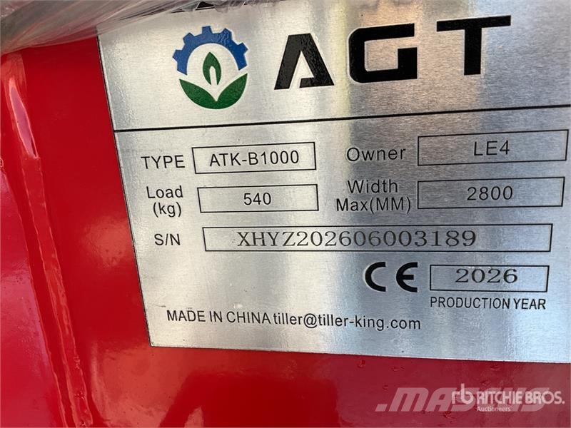 AGT ATK-B1000 2 Post 10000 lb Vehicle Lift (Unused) 건설 장비 - 기타
