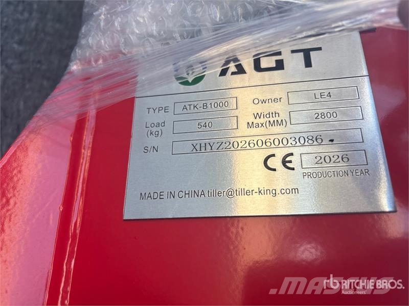 AGT ATK-B1000 2 Post 10000 lb Vehicle Lift (Unused) Otros