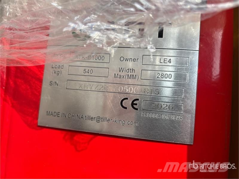 AGT ATK-B1000 2 Post 10000 lb Vehicle Lift (Unused) Construction - Others