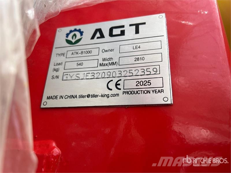 AGT ATK-B1000 2 Post Vehicle Lift (Unused) Muu