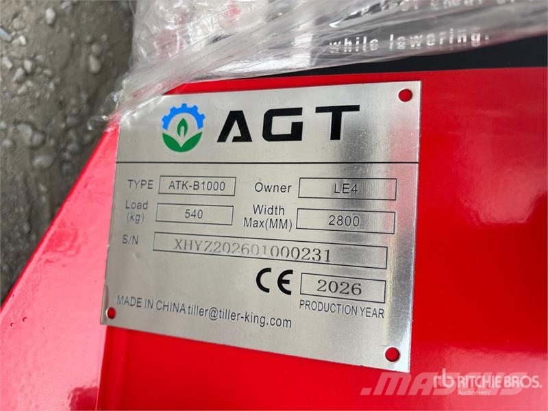 AGT ATK-B1000 Vehicle Lift (Unused) 건설 장비 - 기타