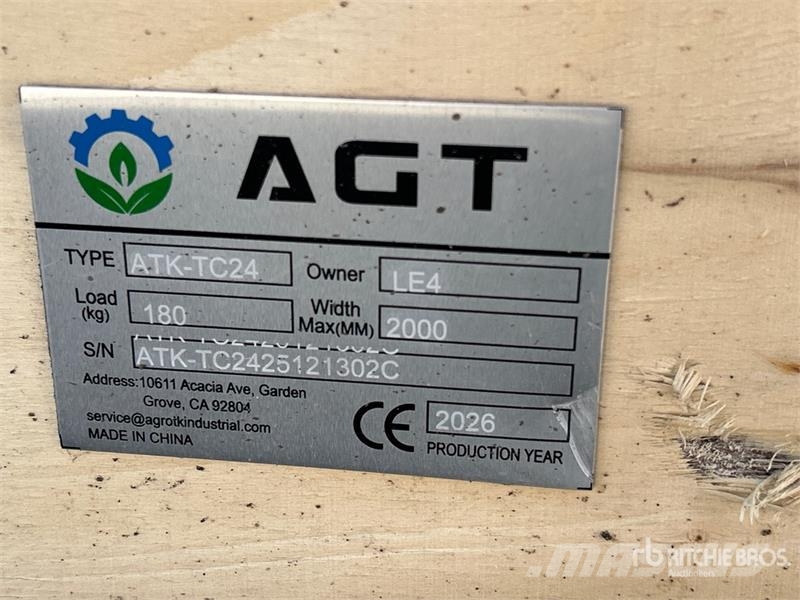 AGT ATK-TC24 Tire Changer (Unused) Construction - Others