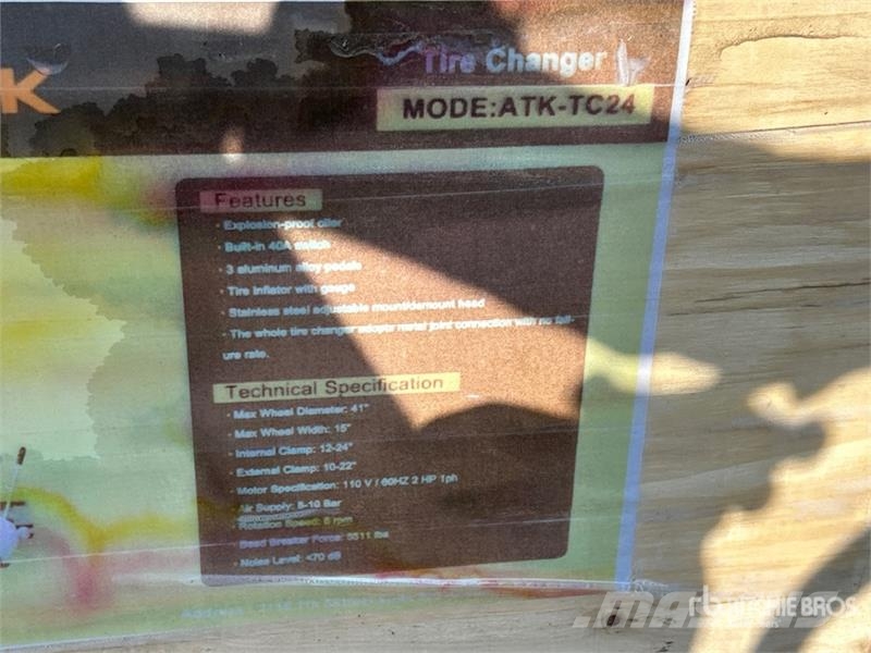 AGT ATK-TC24 Tire Changer (Unused) Construction - Others