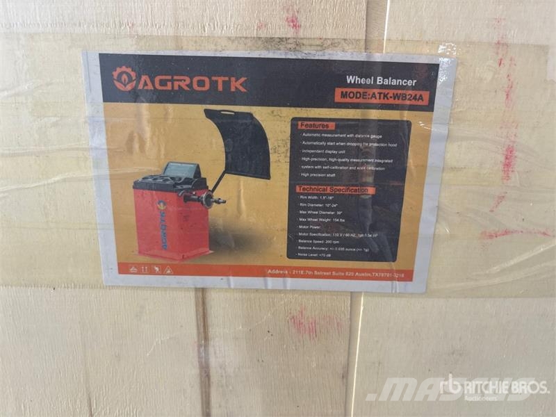 AGT ATK-WB24A Wheel Balancer (Unused) 기타 부품  