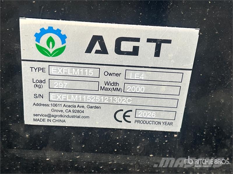 AGT EXFLM115 3 ft 9 in Flail Mower (Unused) جزازات