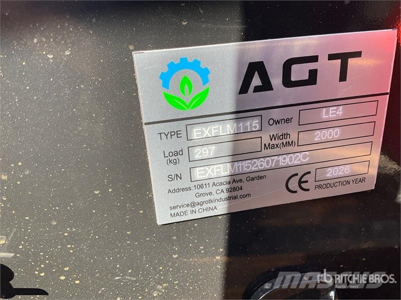 AGT EXFLM115 45 in Excavator Flail Mower (Unused) جزازات