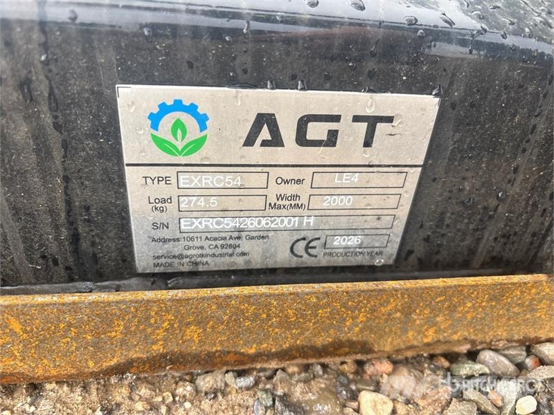 AGT EXRC54 Excavator Brush Cutter - Fits Cat 308 / 3 - Other components