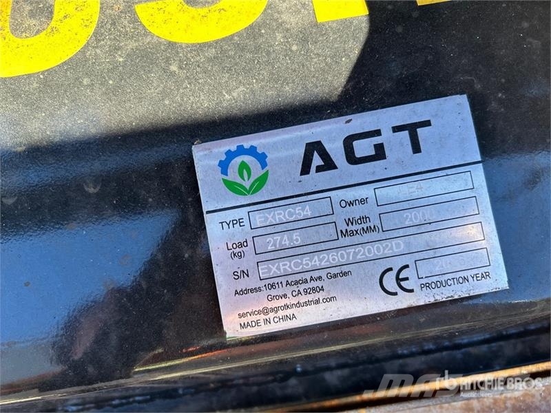 AGT EXRC54 Excavator Brush Cutter - Fits Cat 308 / 3 - Компоненты строительной техники