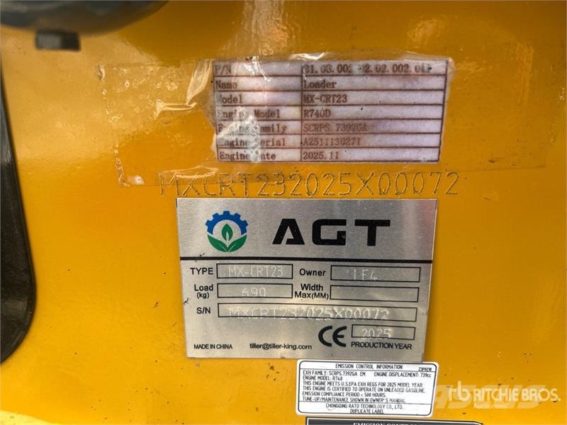 AGT MX-CRT23 Compact Track Loader (Unused) Kompaktlader