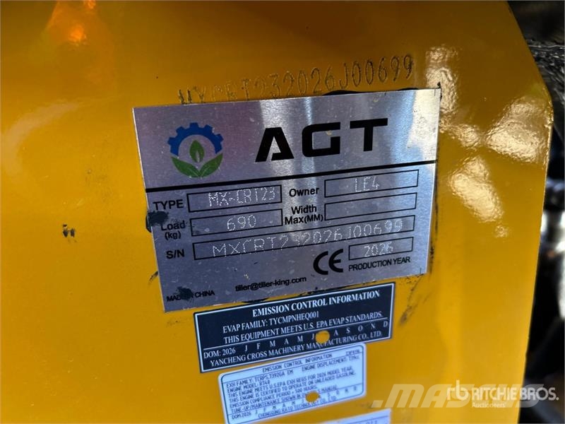 AGT MX-CRT23 Mini Compact Track Loader (Unused) 滑移装载机