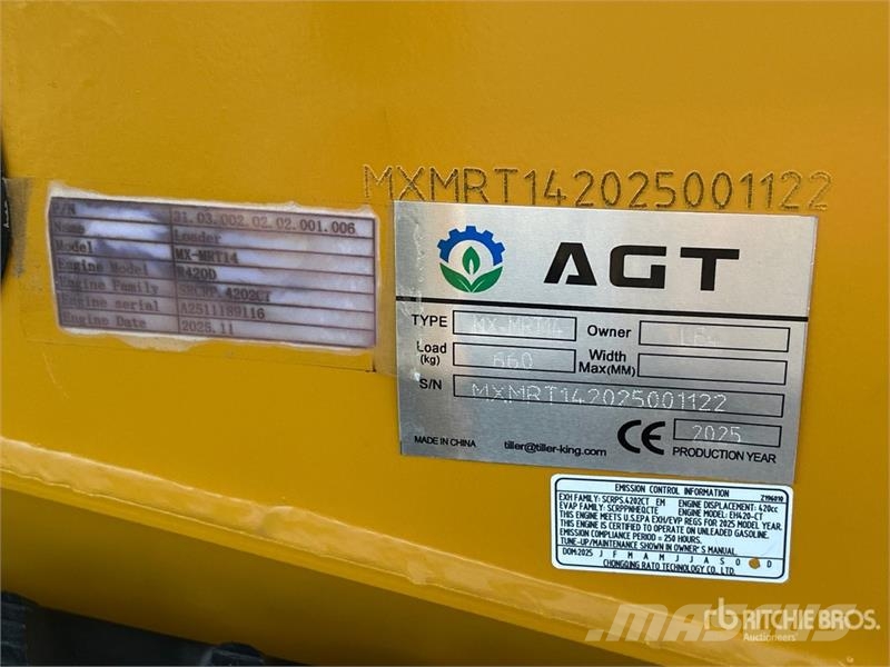 AGT MX-MRT14 Compact Track Loader (Unused) Kompaktlader