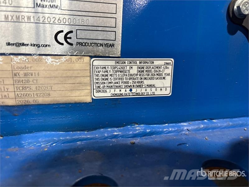 AGT MX-MRW14 Mini Skid Steer Loader (Unused) Skid steer mini utovarivači