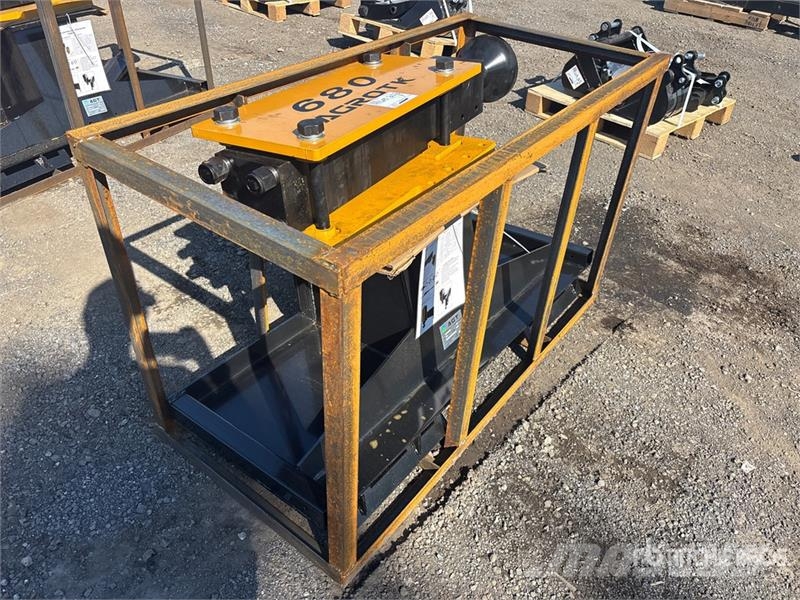 AGT PD680-PZ Skid Steer Post Driver (Unused) Fencing equipment